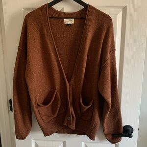 Universal Thread Warm Brown Cardigan